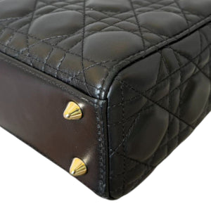 My ABCDior Lady Dior Small Lambskin Black GHW