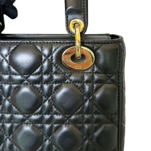 My ABCDior Lady Dior Small Lambskin Black GHW