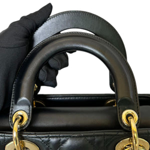 My ABCDior Lady Dior Small Lambskin Black GHW