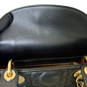 My ABCDior Lady Dior Small Lambskin Black GHW