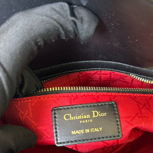 My ABCDior Lady Dior Small Lambskin Black GHW