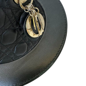 My ABCDior Lady Dior Small Lambskin Black GHW