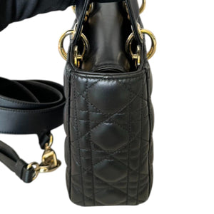 My ABCDior Lady Dior Small Lambskin Black GHW