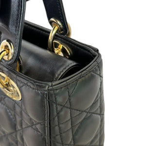 My ABCDior Lady Dior Small Lambskin Black GHW