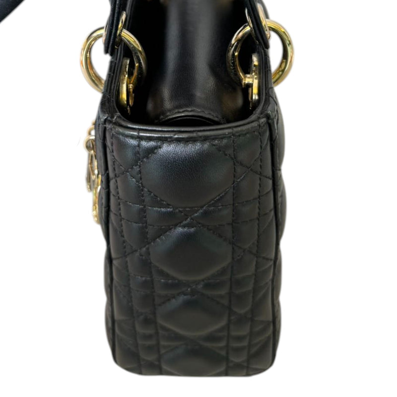 My ABCDior Lady Dior Small Lambskin Black GHW