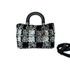 Zucca Embossed Leather Satchel White