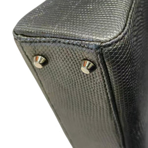 Lady Dior Mini Lizard Quilted Copper GHW