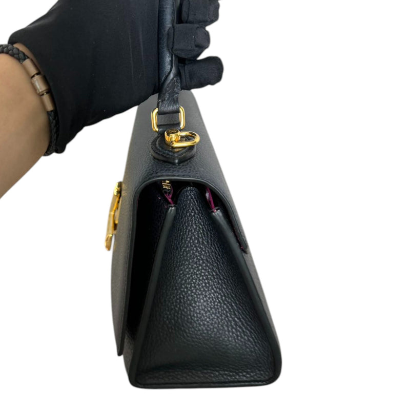 Twist One Handle PM Taurillon Black GHW