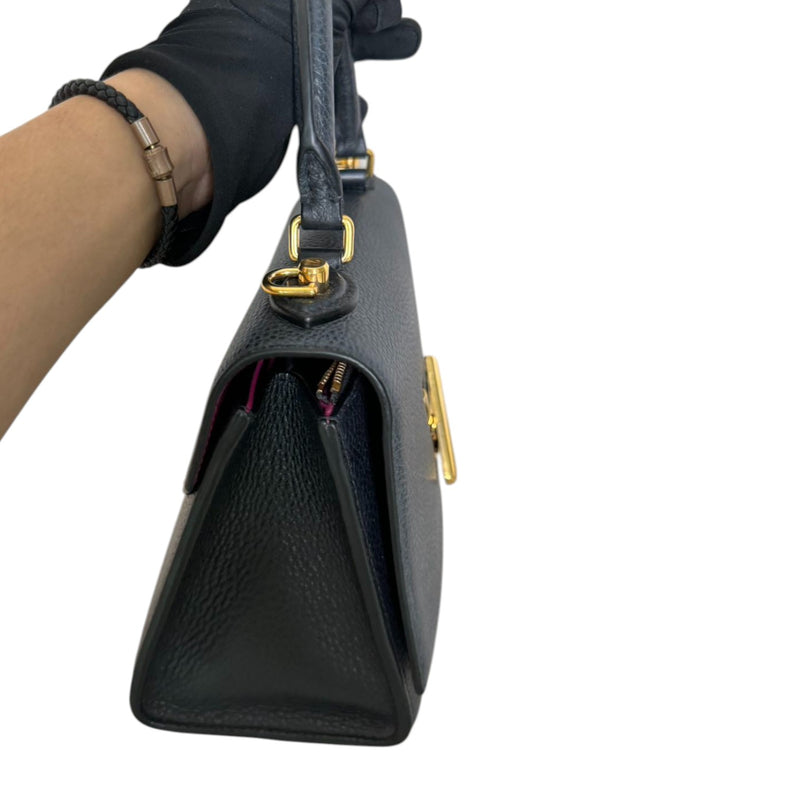 Twist One Handle PM Taurillon Black GHW