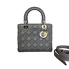Aged Calfskin Quilted Small Gabrielle Hobo Red