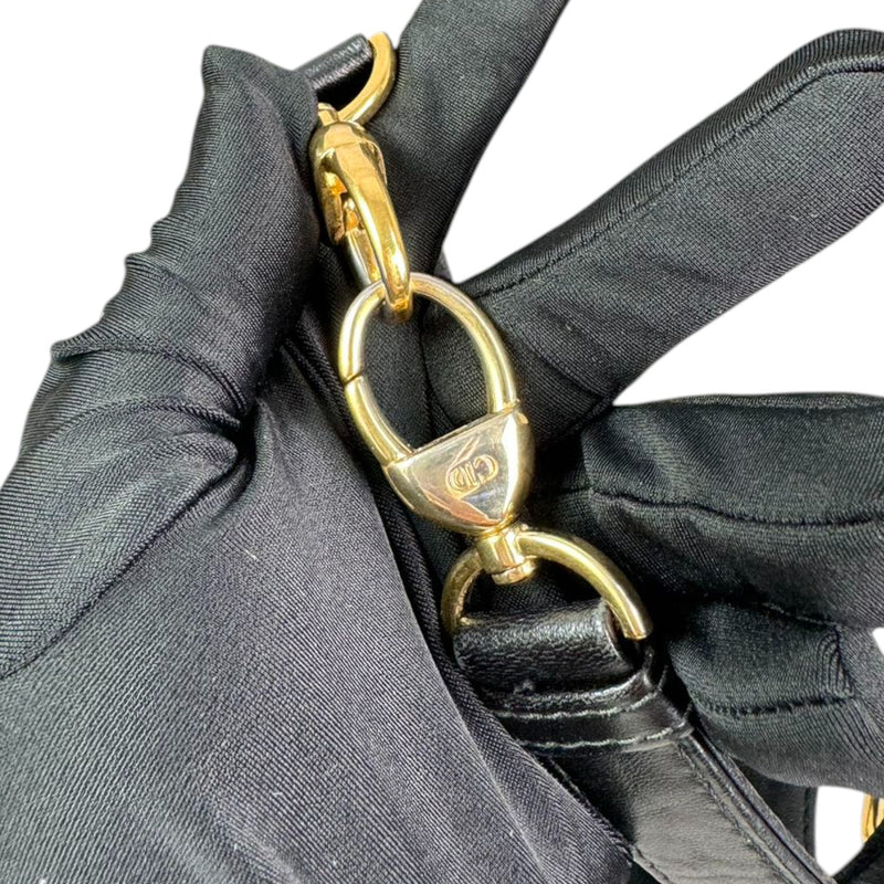 Lady Dior Medium Lambskin Quilted Black GHW
