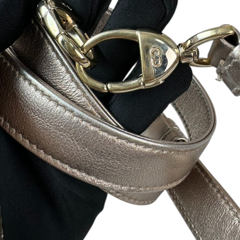 Lady Dior Medium Metallic Calfskin Cannage Gold GHW