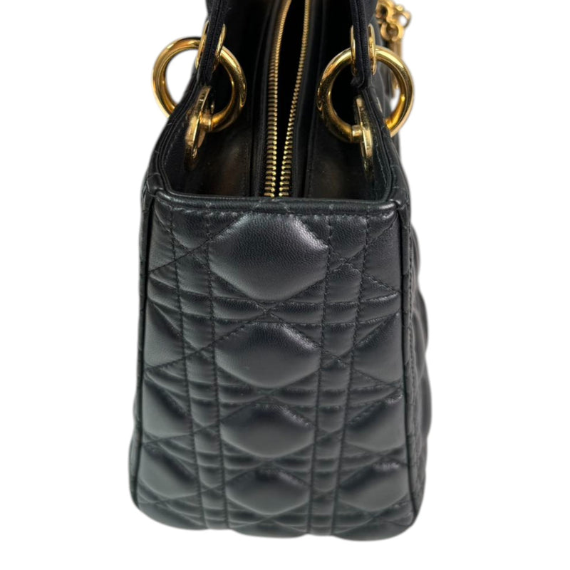 Lady Dior Medium Lambskin Black GHW