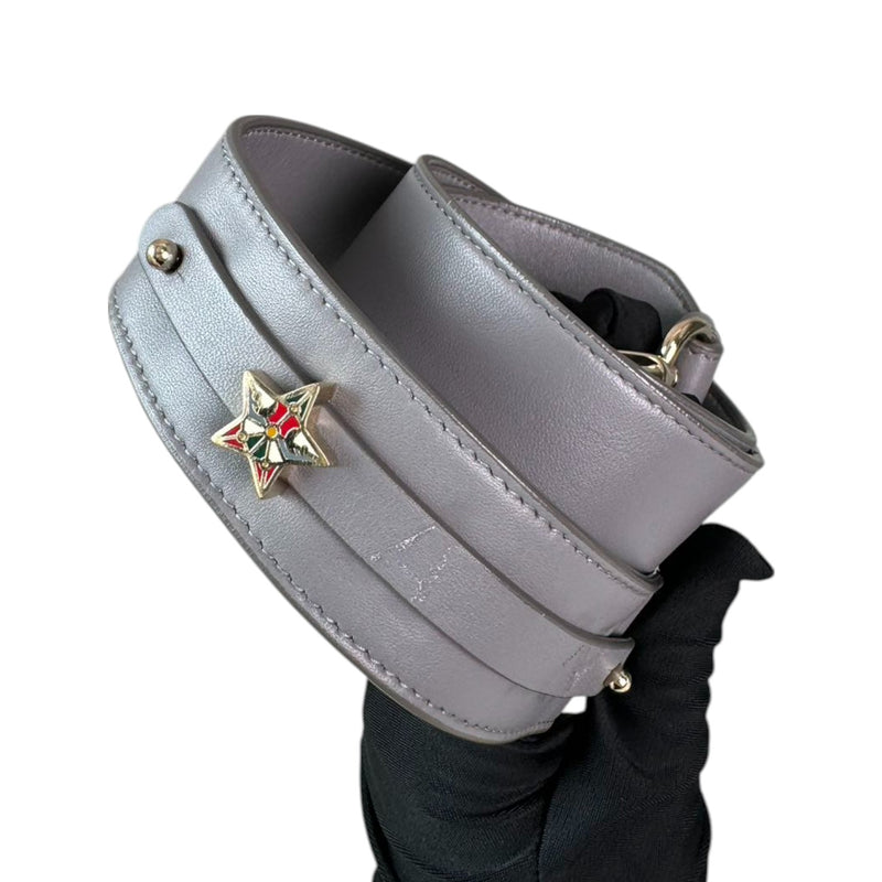 ABCDior Lady Dior Small Lambskin Cannage Grey GHW