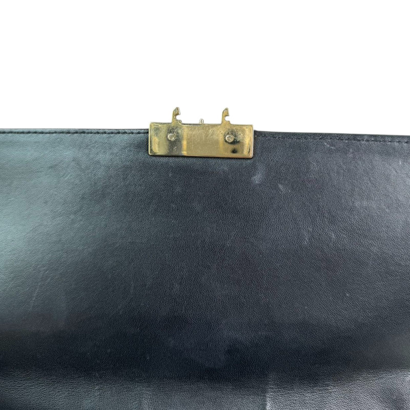 Miss Dior Flap Medium Lambskin Quilted Black GHW