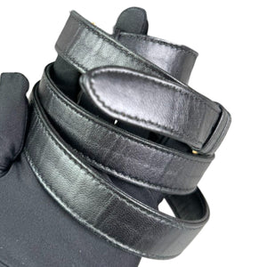 Lady Dior Medium Lambskin Quilted Black GHW