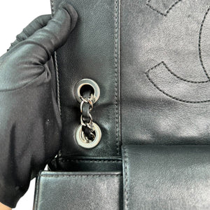 Mademoiselle Flap Sheepskin Quilted Black SHW