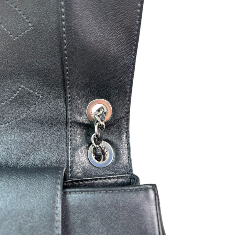 Mademoiselle Flap Sheepskin Quilted Black SHW