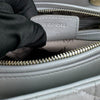 Lady Dior Medium Lambskin Cannage Silver GHW