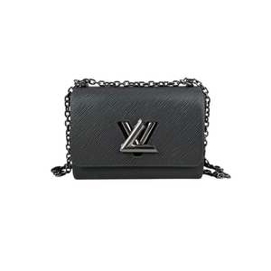 Twist MM Shoulder Epi Leather Noir Grey SHW