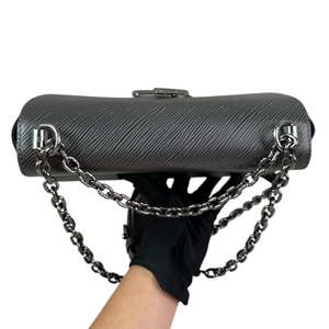 Twist MM Shoulder Epi Leather Noir Grey SHW