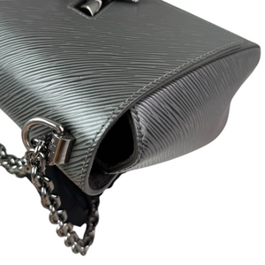 Twist MM Shoulder Epi Leather Noir Grey SHW