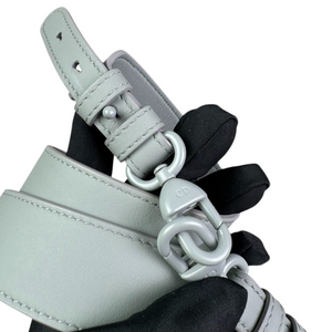 My ABCDior Lady Dior Small Ultra Matte Calfskin Grey