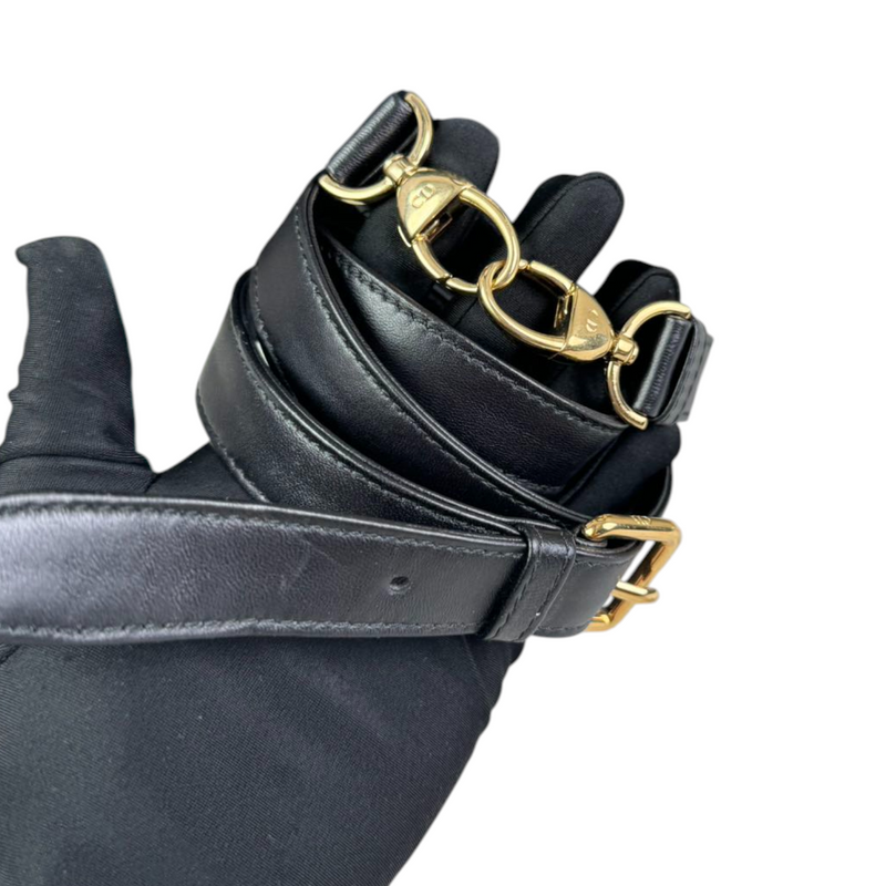 Lady Dior Large Lambskin Black GHW