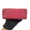Lady Dior Mini Lambskin Cannage Pink GHW