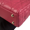 Lady Dior Mini Lambskin Cannage Pink GHW