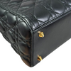 Lady Dior Medium Lambskin Cannage Black GHW