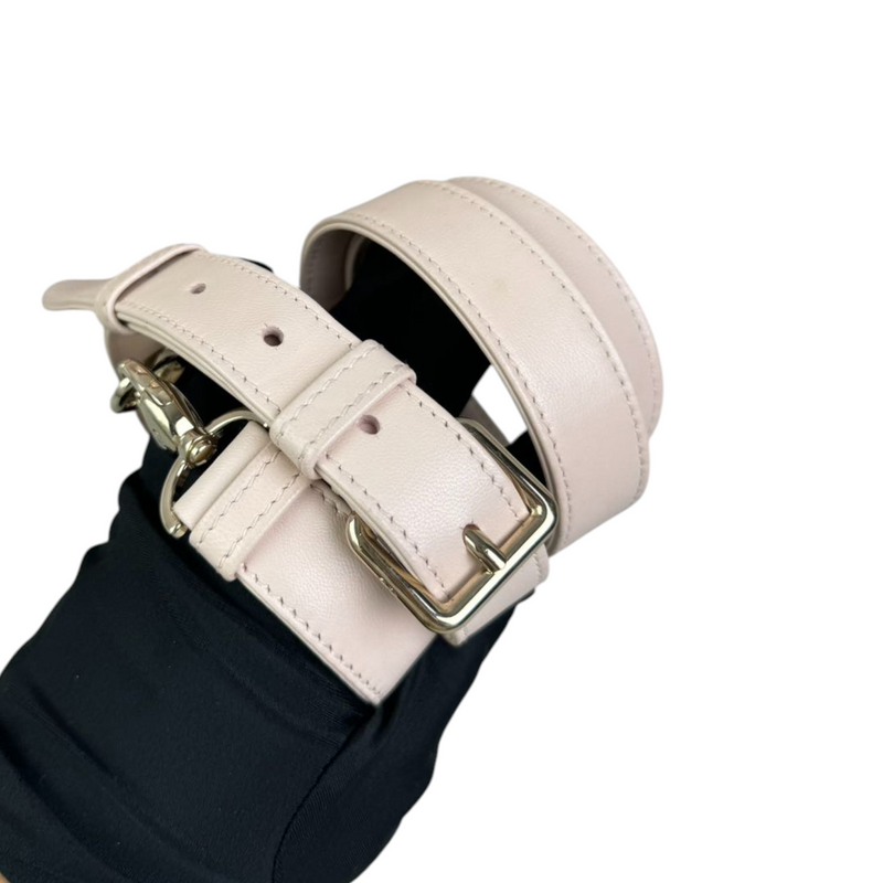 Lady Dior Medium Lambskin Quilted Light Pink GHW