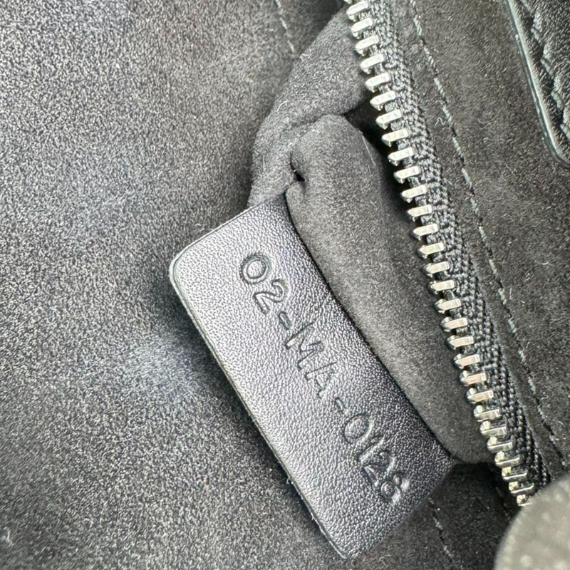 Lady Dior Mini Mosaic of Mirrors Calfskin Black SHW