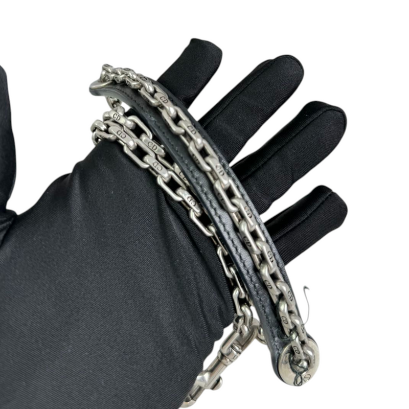 Lady Dior Mini Mosaic of Mirrors Calfskin Black SHW