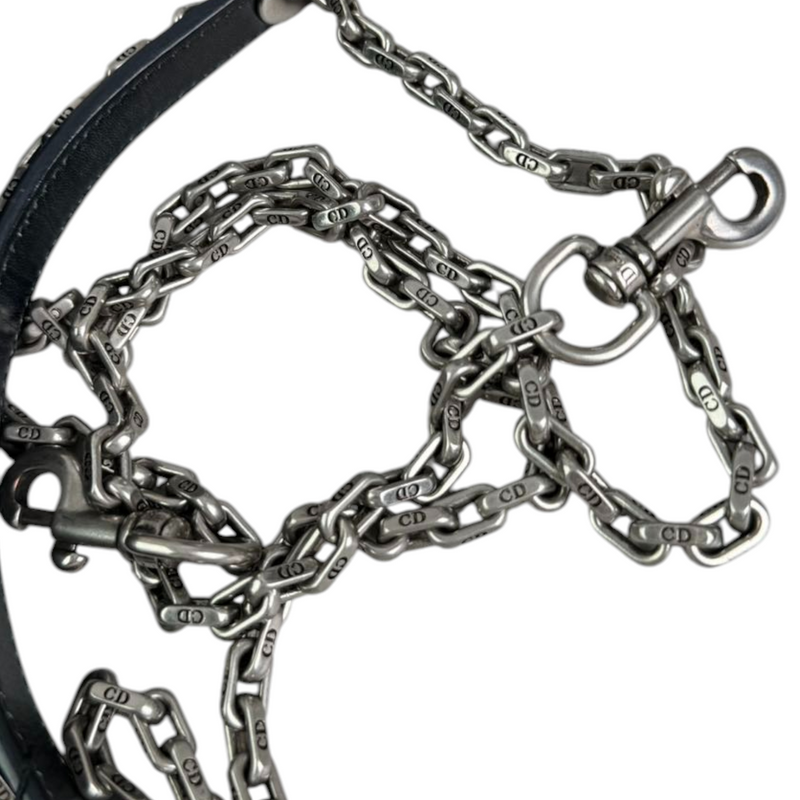 Lady Dior Mini Mosaic of Mirrors Calfskin Black SHW