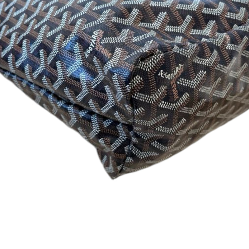 Saint Louis PM Goyardine Coated Canvas Brown