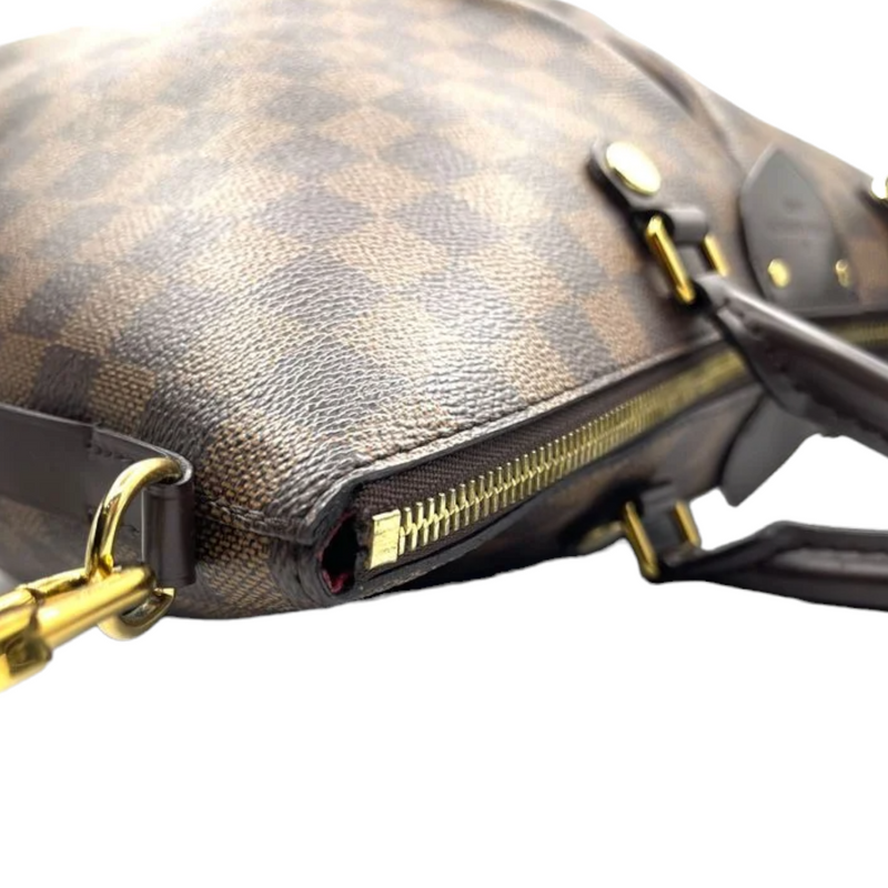 Damier Ebene Siena MM PVC leather Brown 2WAY GHW