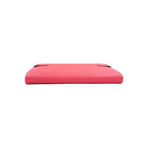 Kelly Long Wallet Chevre Mysore Goatskin Pink SHW