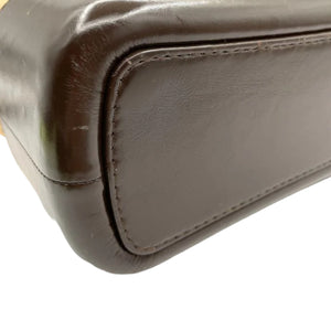 Gabrielle Hobo Medium Aged Calfskin Quilted Beige Black MHW