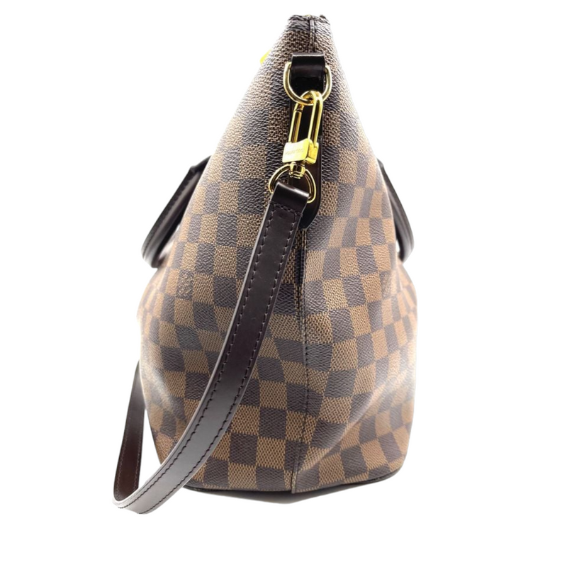 Damier Ebene Siena MM PVC leather Brown 2WAY GHW