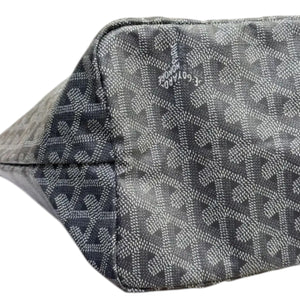Saint Louis PM Goyardine Canvas Grey SHW