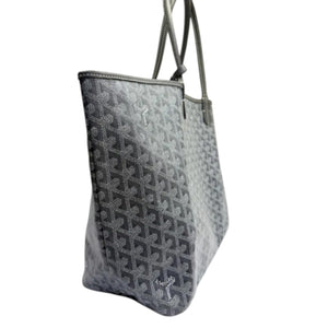 Saint Louis PM Goyardine Canvas Grey SHW