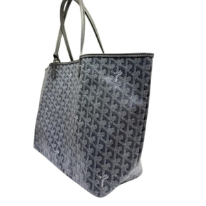 Saint Louis PM Goyardine Canvas Grey SHW