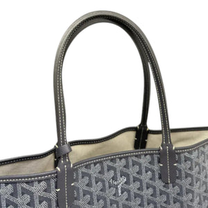 Saint Louis PM Goyardine Canvas Grey SHW
