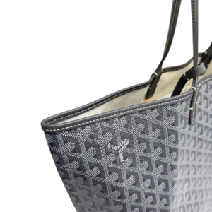 Saint Louis PM Goyardine Canvas Grey SHW