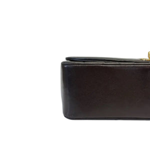 Vintage Diana Single Flap Lambskin Black GHW