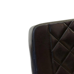 Vintage Diana Single Flap Lambskin Black GHW