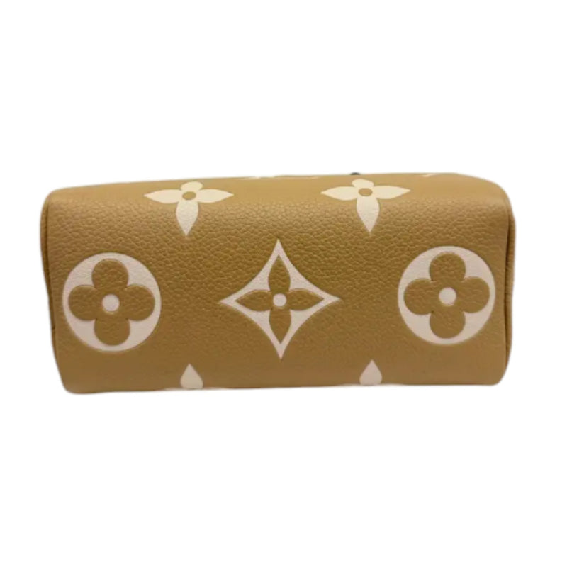 Nano Speedy Empreinte Monogram Arizona Creme GHW