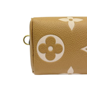 Nano Speedy Empreinte Monogram Arizona Creme GHW