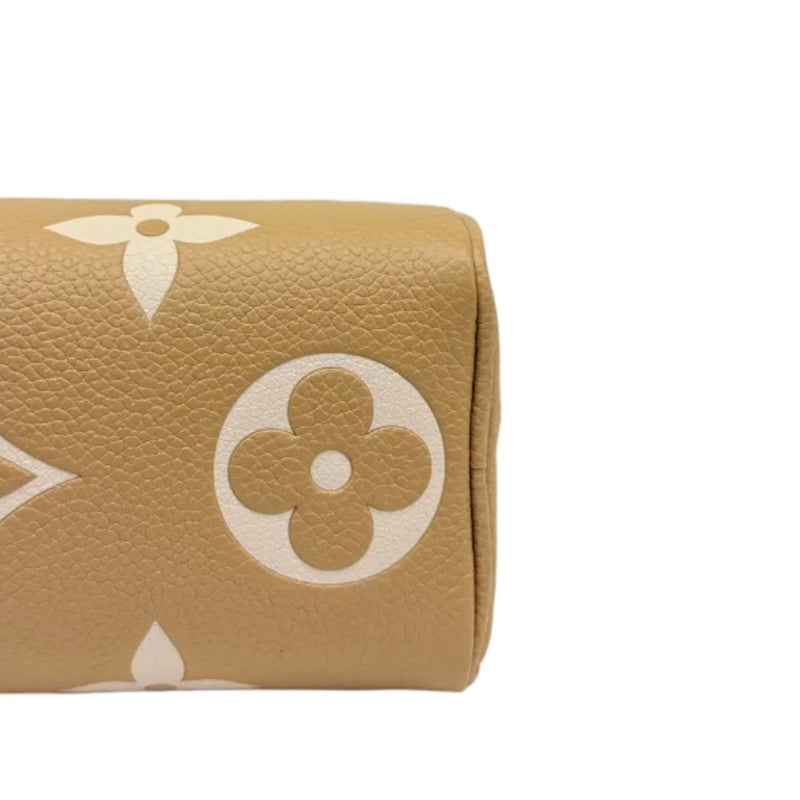 Nano Speedy Empreinte Monogram Arizona Creme GHW